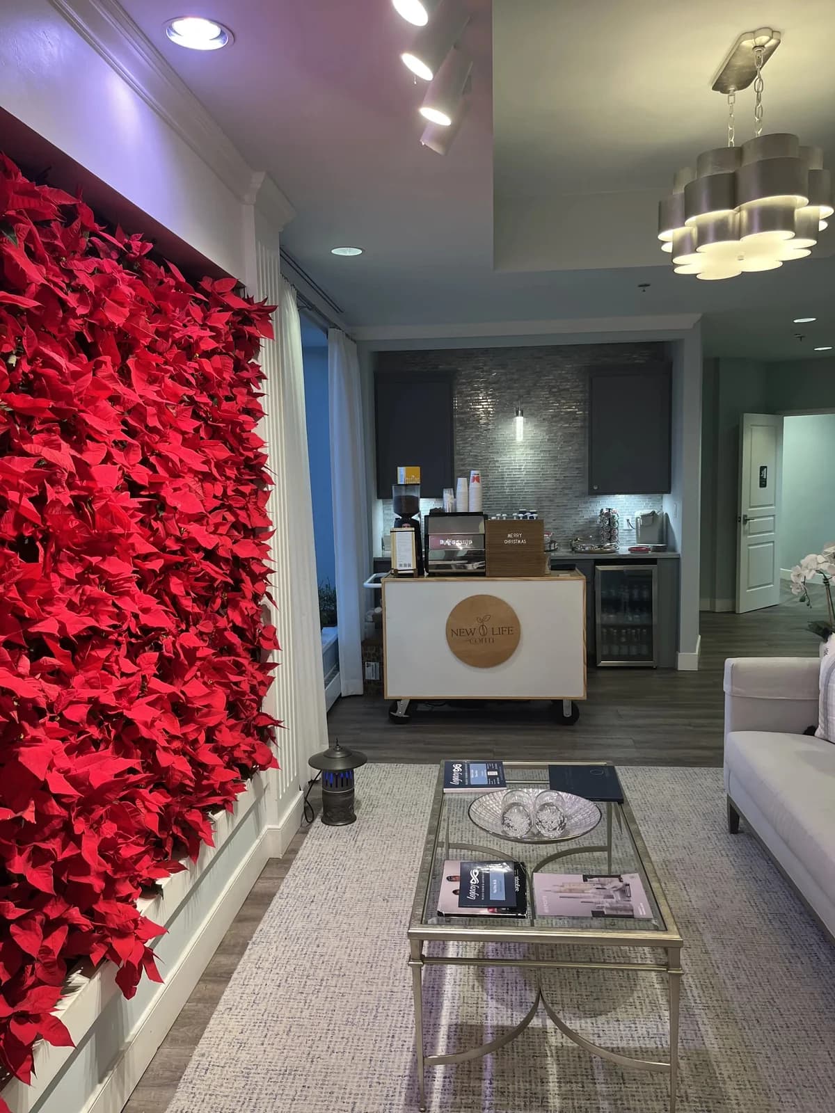 New Life Coffee Company coffee cart at a Fulton Bank client event in Lancaster, PA