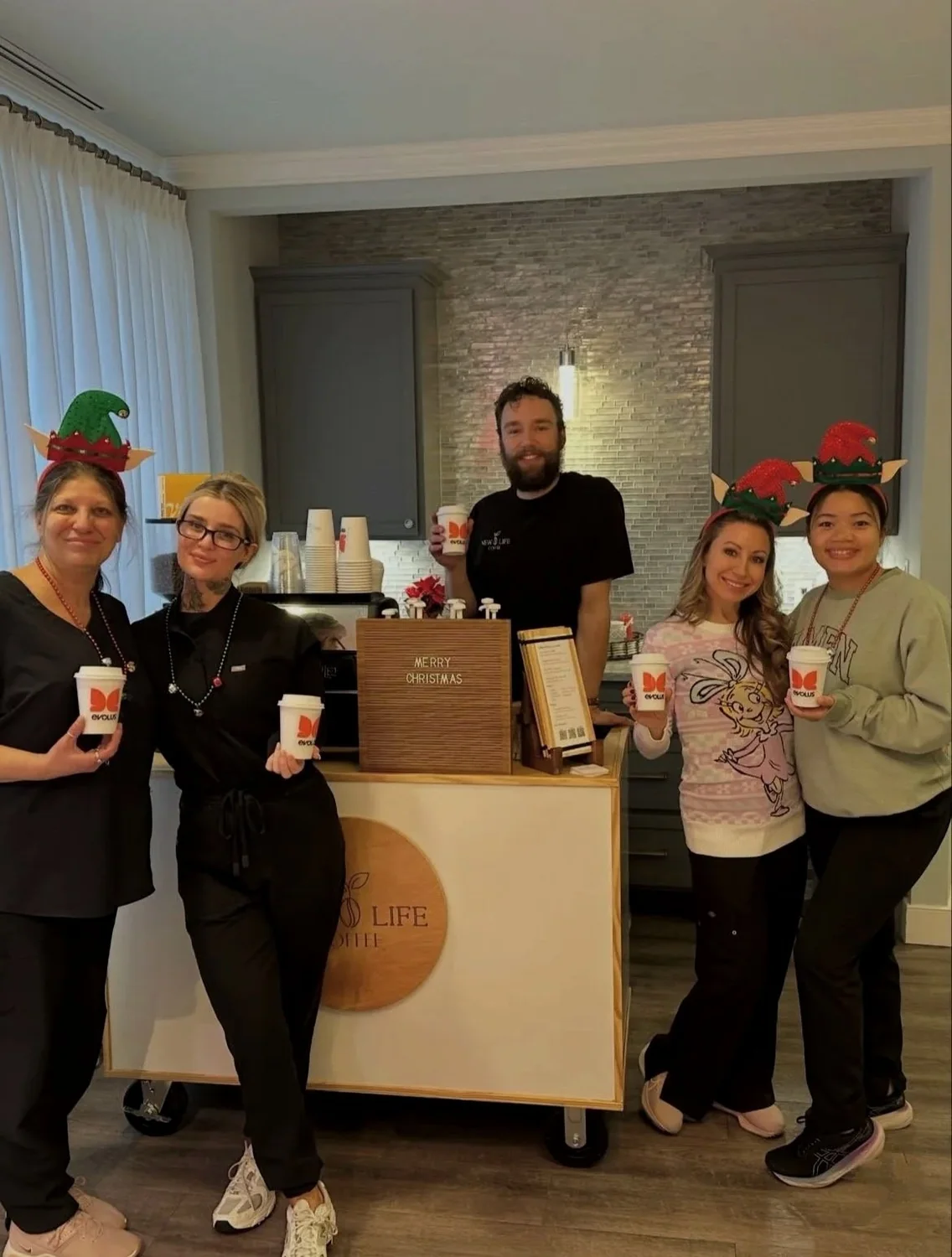 Coffee catering brand activation in Exton, PA