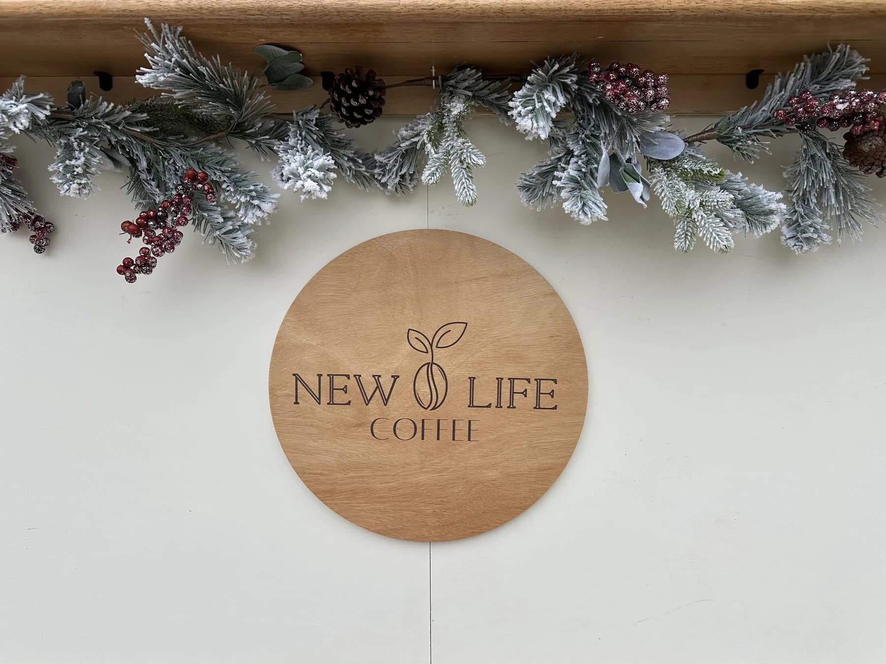 New Life Coffee Company coffee catering setup in a Pennsylvania event space